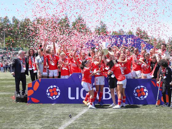 Imagen del artículo:Já está! Benfica sagrou-se Tricampeão Nacional de futebol feminino