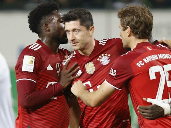 Imagem do artigo:Numa vitória protocolar do Bayern, o que impressiona mesmo é que, pela primeira vez desde fevereiro, Lewa passou em branco pelo clube