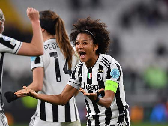 Imagem do artigo:Juventus consegue virada contra o Lyon e vai com vantagem para a volta na Champions Feminina