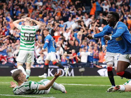 Imagem do artigo:O Rangers viveu um dia épico com vitória de virada e na prorrogação contra o Celtic na Copa da Escócia