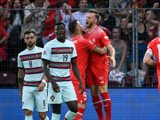 Imagem do artigo:A Suíça conta com um gol-relâmpago e segura o ímpeto de Portugal, vencendo a primeira na Liga das Nações