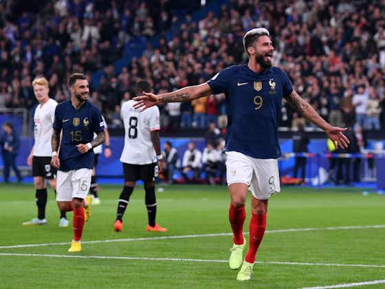 Imagem do artigo:Giroud reforça sua candidatura a estar na Copa com boa atuação na vitória da França sobre a Áustria