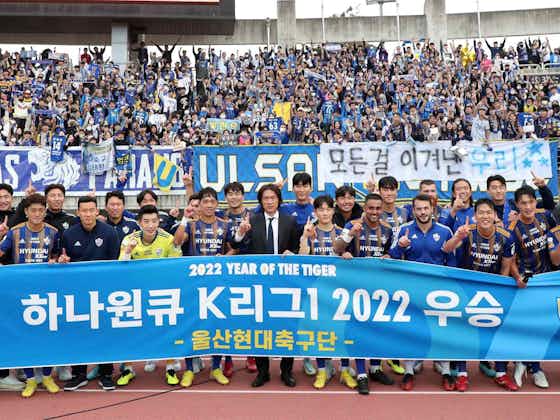 Imagem do artigo:Depois de três vices seguidos, o Ulsan Hyundai lava a alma e reconquista a K-League para encerrar 17 anos de jejum