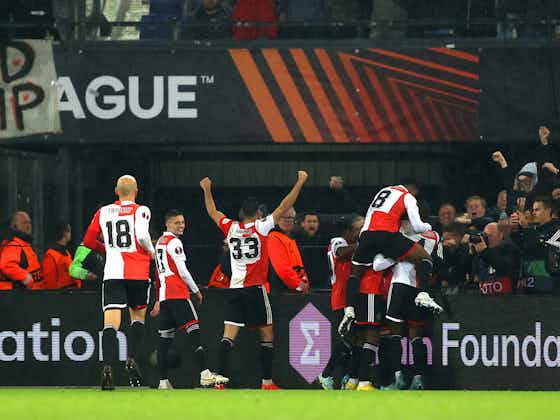 Imagem do artigo:O Grupo F da Liga Europa terminou de maneira insana: quatro times com oito pontos, e vaga no saldo para Feyenoord e Midtjylland