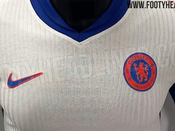 Imagem do artigo:Site vaza detalhes e imagens do provável uniforme away do Chelsea para a temporada 24/25