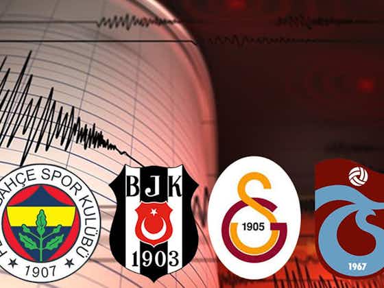 Artikelbild:🇹🇷🎗️Nach Erdbeben: Die vier größten Klubs der Süper Lig starten Kampagnen, um Opfern zu helfen