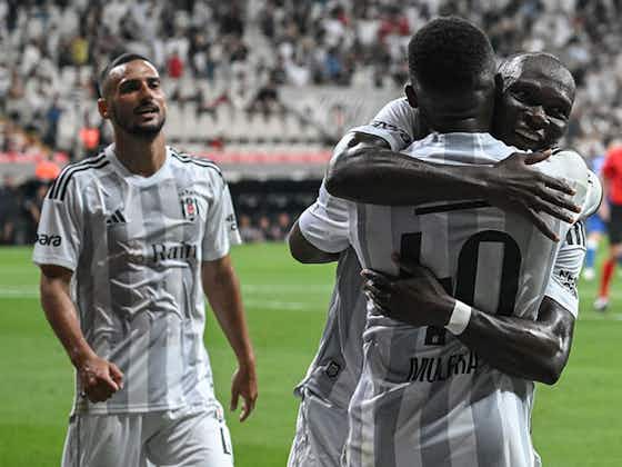 Artikelbild:3:1! Spätes Tor bringt Beşiktaş in gute Position vor Conference-League-Rückspiel bei KF Tirana