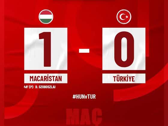 Artikelbild:0:1! Türkei verliert Testspiel gegen Ungarn