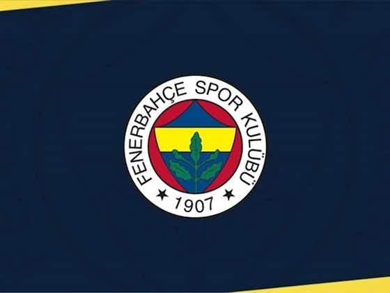Artikelbild:Nach Süper-Kupa-Eklat: Fenerbahçe mit erstem offiziellen Statement!