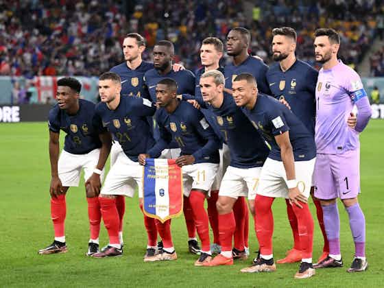 Image de l'article :France/Pologne – L’équipe des Bleus annoncée en 4-3-3 avec Koundé