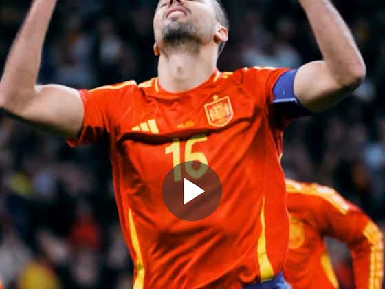 Article image:Vídeo: Detallazo de Morata en la celebración con Rodri…¡pocos se dieron cuenta!