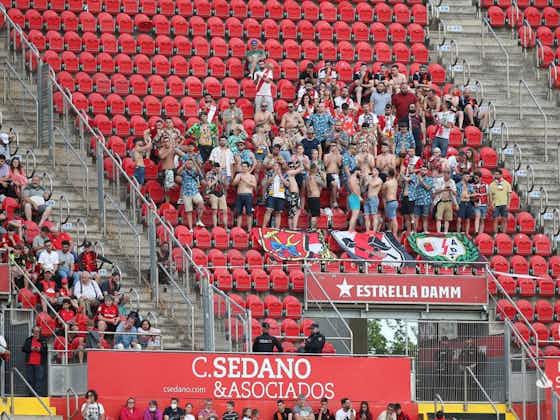 Imagen del artículo:La afición del Rayo estuvo presente en el partido contra el Mallorca