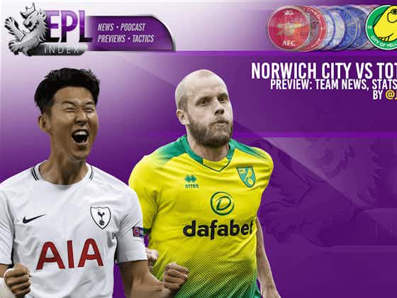 Article image:Norwich City vs Tottenham Preview | Predictions, Stats and Key Players