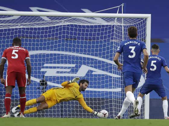 Imagem do artigo:Destaque da vitória do Liverpool, Alisson valoriza triunfo contra o Chelsea: “Sabíamos que seria complicado”