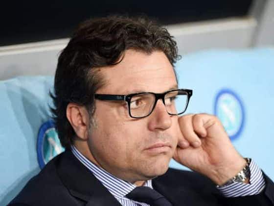Article image:Napoli sporting director Giuntoli: “There’s a negotiation with Roma, but it hasn’t yet reached a successful conclusion”.