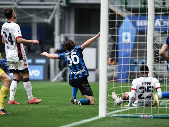 Imagem do artigo:Estreando na Serie A, o goleiro Vicario fez o que podia, mas Inter venceu mais uma
