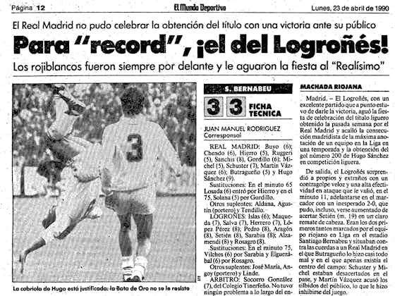 Imagem do artigo:O Logroñés de 1989/90: quando Las Gaunas esteve a dois pontos da Europa