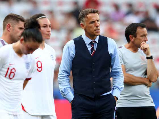 Article image:Phil Neville’s Lionesses legacy contains both sorrow and jubilation