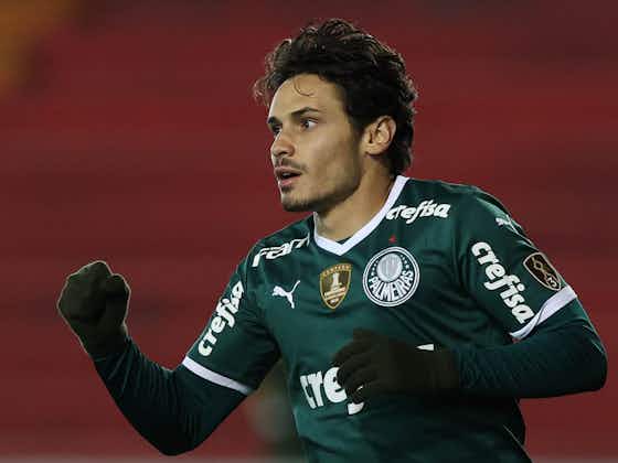 Imagem do artigo:Raphael Veiga está fora do jogo do Palmeiras contra o Juventude