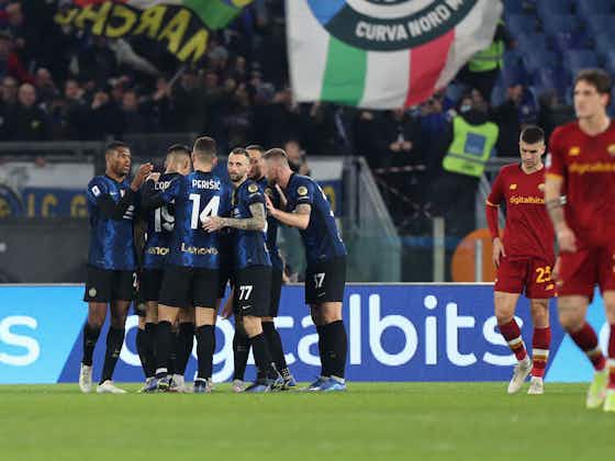 Imagem do artigo:Internazionale foi avassaladora no reencontro com Mourinho e conseguiu uma vitória fácil sobre a Roma