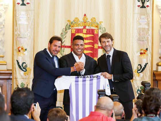 Image de l'article :Exclu ¡Furia Liga! : Ronaldo Fenómeno de retour en Liga avec Valladolid en janvier !