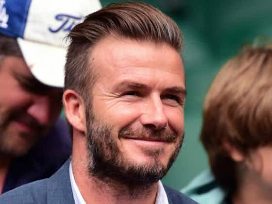 Article image:Beckham to be quids in after shares in controversial cannabis company go through the roof