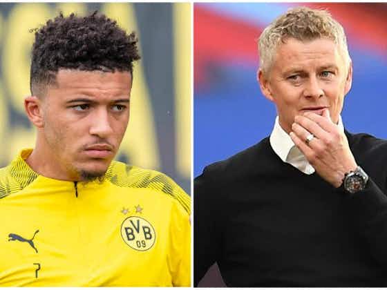 Article image:Man United could get Jadon Sancho for as little as £75m but are no longer favourites to sign him after what happened in January