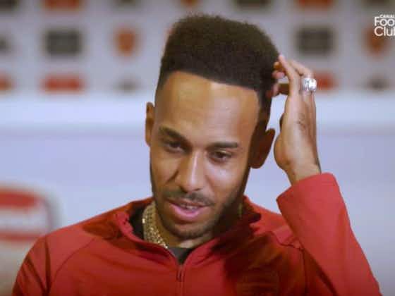 Article image:Pierre-Emerick Aubameyang names one transfer offer he snubbed to stay at Arsenal