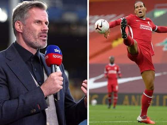 Article image:Jamie Carragher urges Liverpool to start planning new centre-back signing already