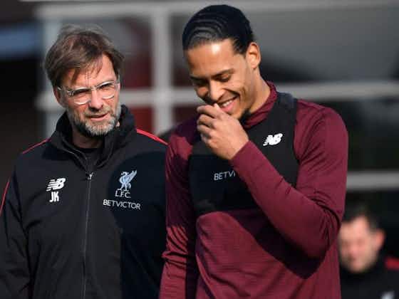 Article image:Jurgen Klopp compares Virgil Van Dijk’s absence to being in jail with hilarious message of support