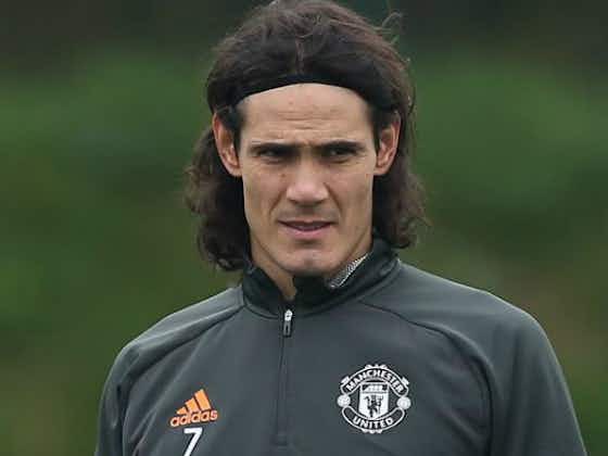 Article image:Edinson Cavani impressing in Manchester United training, one player’s place could be under threat