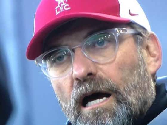 Article image:Liverpool stat cause for concern for Jurgen Klopp with Reds on worst run for three years