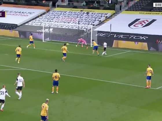 Article image:(Video) Fulham’s Bobby Reid pulls his side level after poor Jordan Pickford keeping