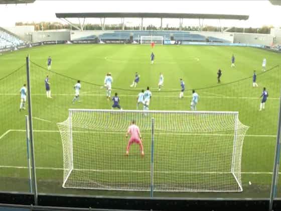Article image:Video: Chelsea starlet Billy Gilmour rounds off wonderful team move with lovely first-time finish for Under-23s vs Man City
