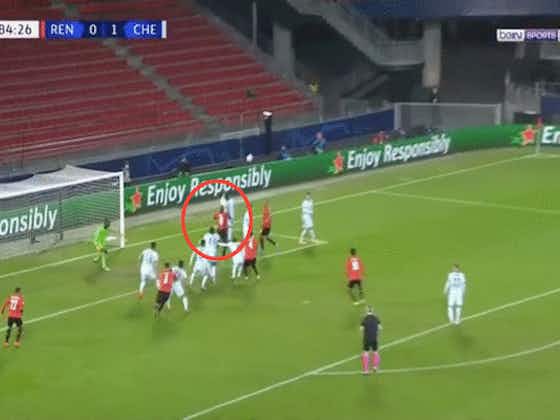 Article image:Video: Rennes corner floats over Thiago Silva as Serhou Guirassy scores against Chelsea