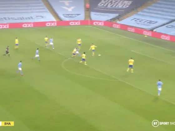 Article image:Video: Phil Foden produces another showreel moment with brilliant goal for Man City against Brighton