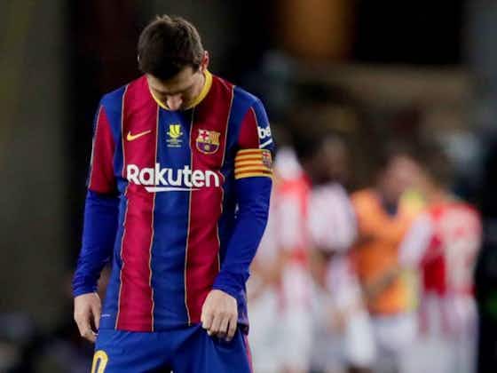 Article image:Lionel Messi now knows how long he’s suspended from Barcelona’s starting XI for