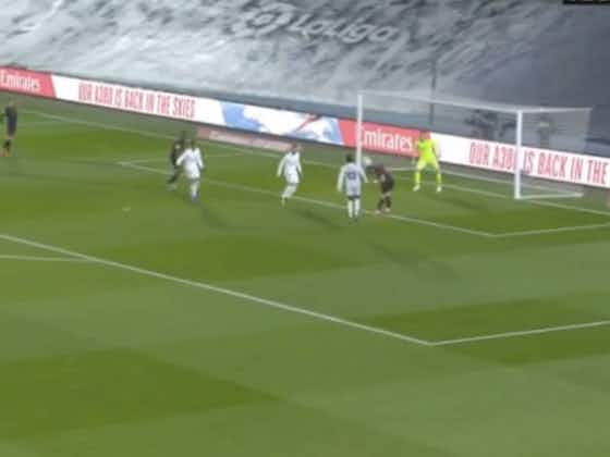 Article image:Video: Real Madrid stunned on their own turf as superb Portu header gives Real Sociedad the lead