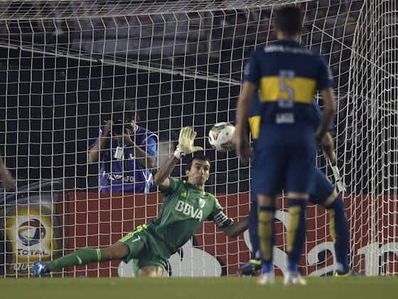 Article image:‘Thank God for all of us’ – former River Plate goalkeeper on his penalty kick save in 2014 Copa Sudamericana semifinal against Boca Juniors