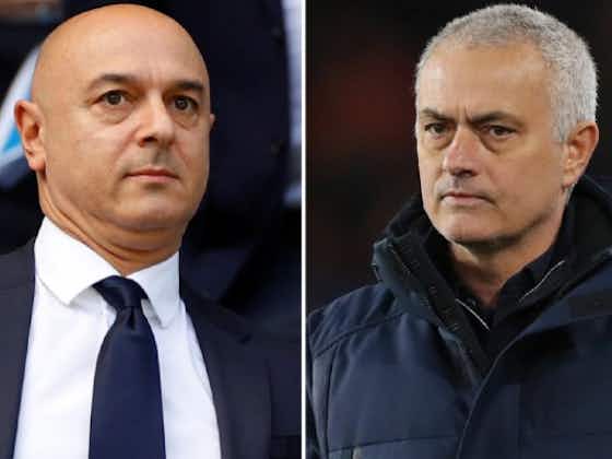 Article image:The Carabao Cup final row with Daniel Levy that led to Jose Mourinho’s sacking
