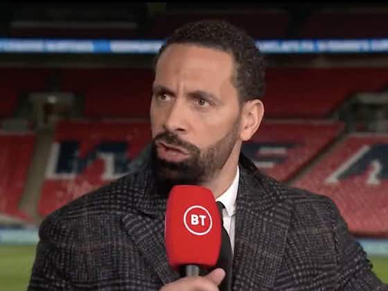 Article image:Video: Rio Ferdinand names the controversial big-name signing Liverpool should make “tomorrow”
