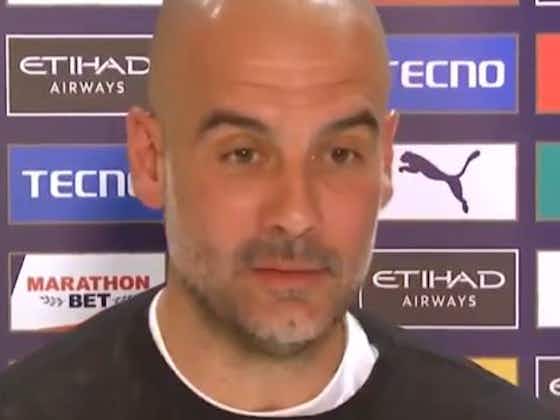 Article image:Video: “It’s not sport” – Man City boss Guardiola issues strong criticism of Super League format