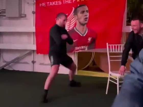 Article image:Video: Liverpool fans create brilliant new song for Kabak after Super League drama