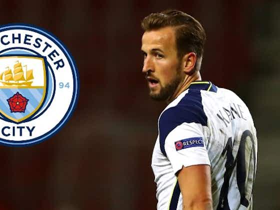 Article image:Man City ready to take patient approach over Harry Kane transfer, but Man Utd & Chelsea still lurking