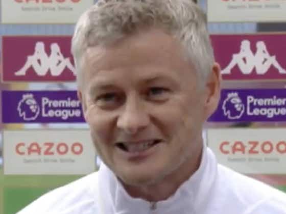 Article image:Ole Gunnar Solskjaer drops major hint over Man United star’s future during post-match interview