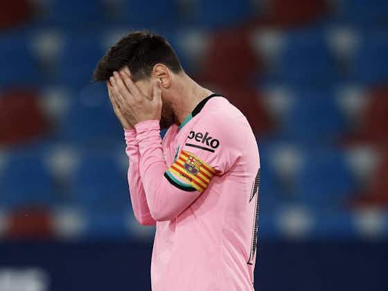 Article image:Barcelona to shelve Lionel Messi contract extension to focus on £150M transfer