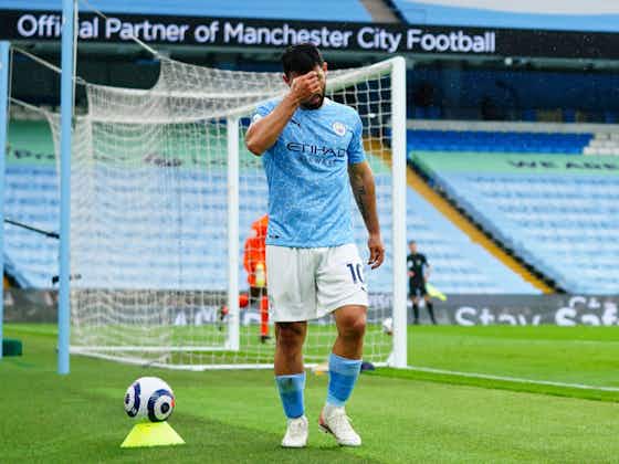 Article image:Sergio Aguero takes to social media to ‘apologise’ for penalty miss against Chelsea as Man City boss Pep Guardiola makes ‘selfish’ statement on ‘bad decision’