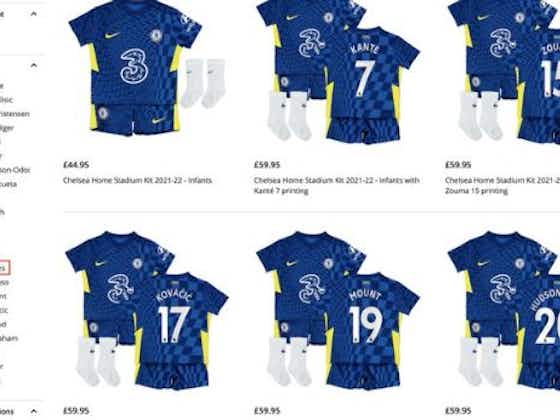 Article image:Chelsea megastore accidentally announce signing from Manchester United