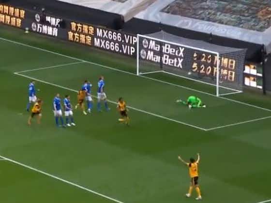 Article image:Video: Liverpool transfer target Adama Traore scores superb goal for Wolves vs Brighton