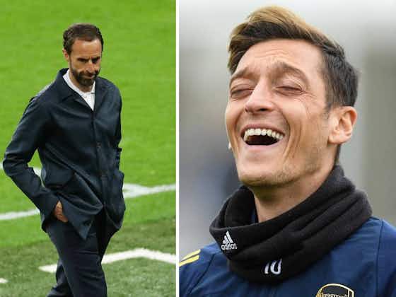 Article image:Mesut Ozil pokes fun at England with Braveheart tweet after toothless performance in Euro 2020